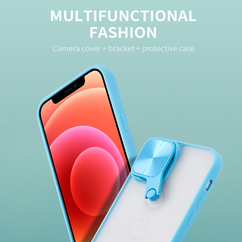 Samsung Galaxy A72 4G/A72 5G Tel Protect cyclops hátlap tok, (Rózsaszín) 3