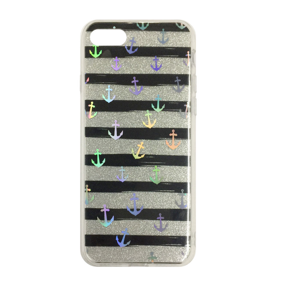 Samsung Galaxy J3 2017 fashion hátlap tok, horgony minta