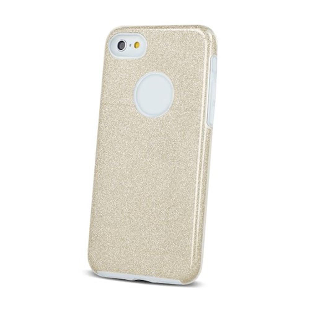 Samsung Galaxy J4 Plus glitter 3in1 hátlap tok (Arany)