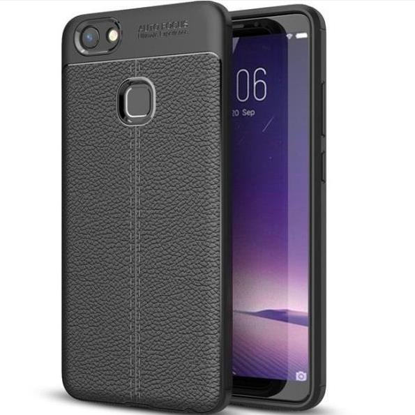 Samsung Galaxy J6 silicon auto focus hátlap tok, fekete