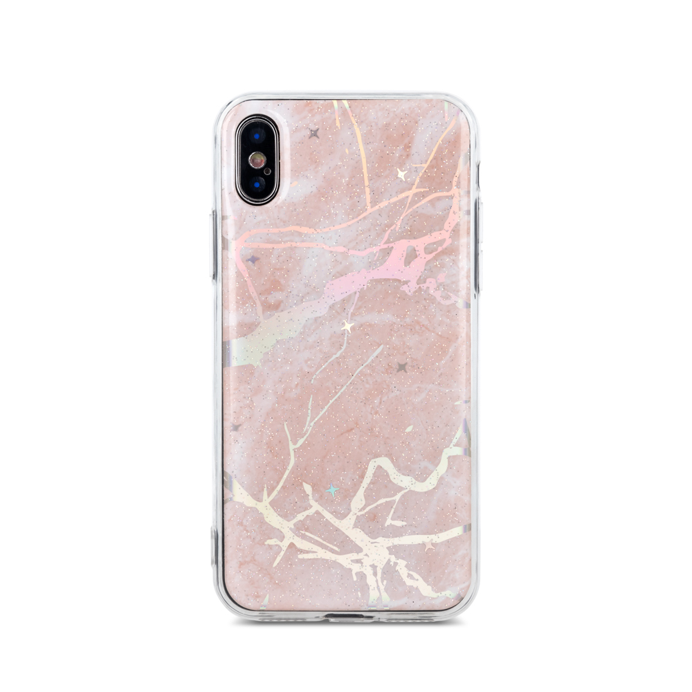 Samsung Galaxy S10e marmur hátlap tok (Pink)