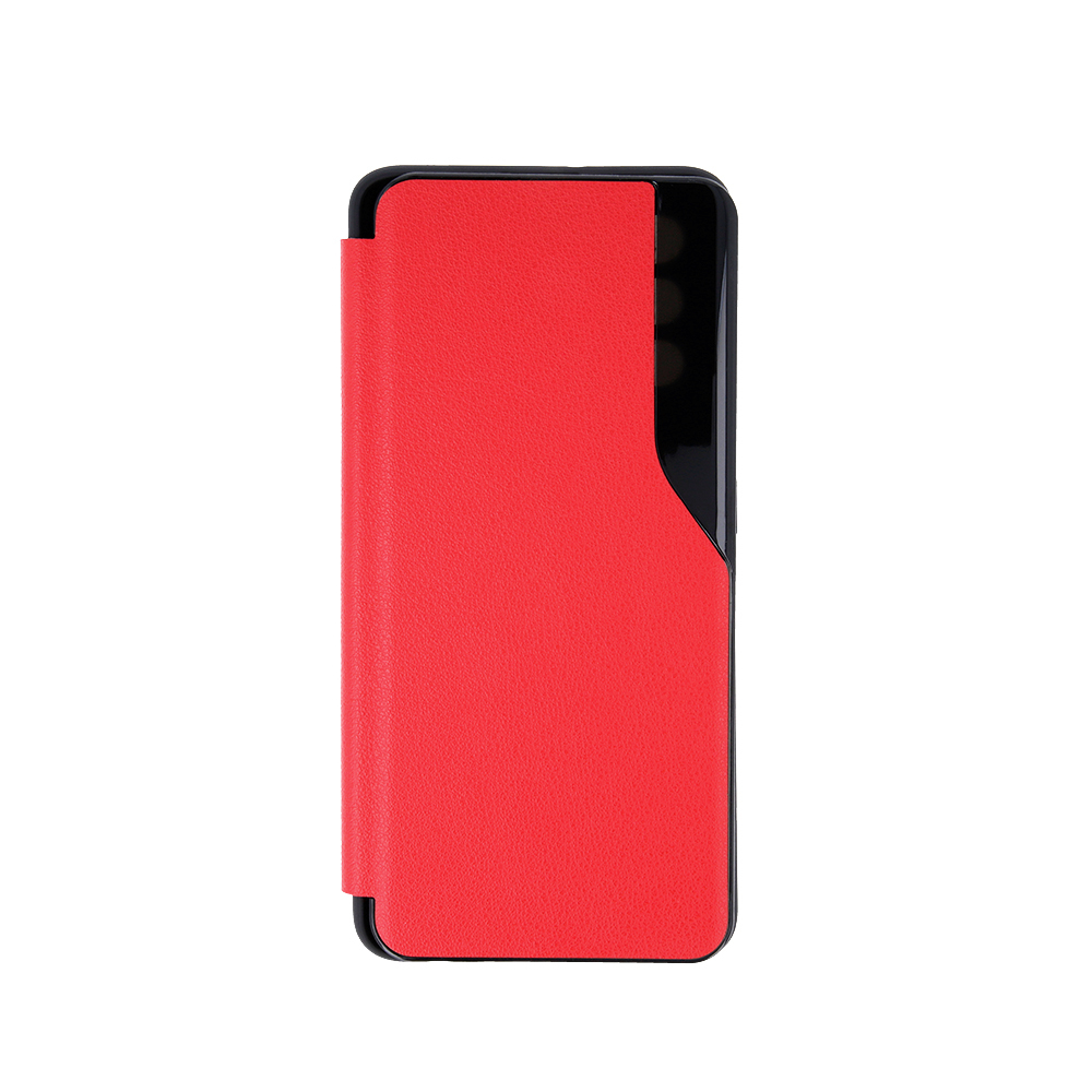 Samsung Galaxy S21 FE Smart view TPU notesz tok, (Piros)