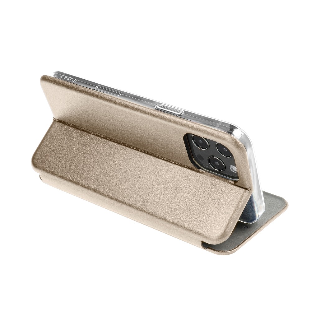 Samsung Galaxy S21+ Forcell Elegance notesz tok, (Arany)