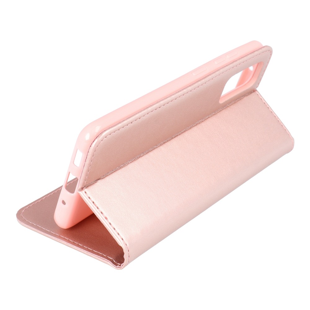 Samsung Galaxy S21 5G magnet book notesz tok (Rosegold)