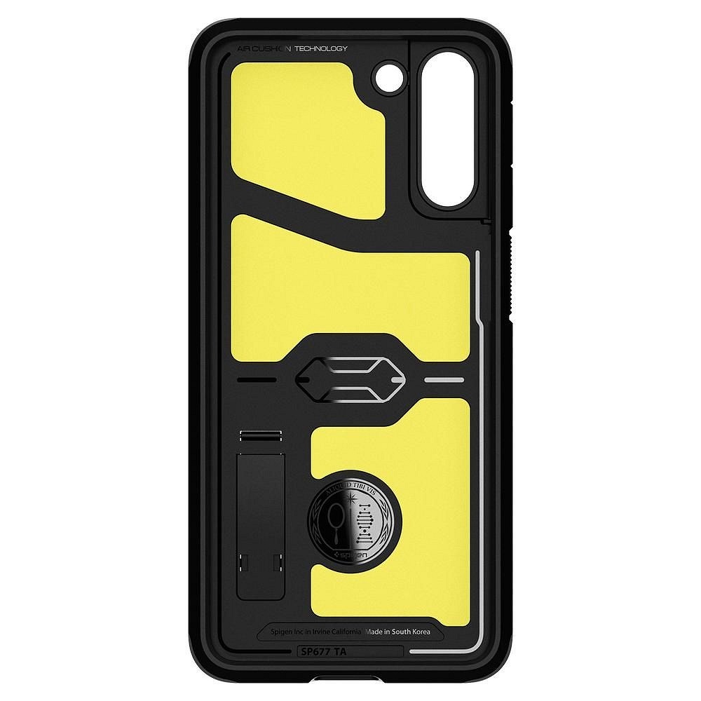 Samsung Galaxy S21 Spigen tough armor ütésálló hátlap tok, (Fekete)