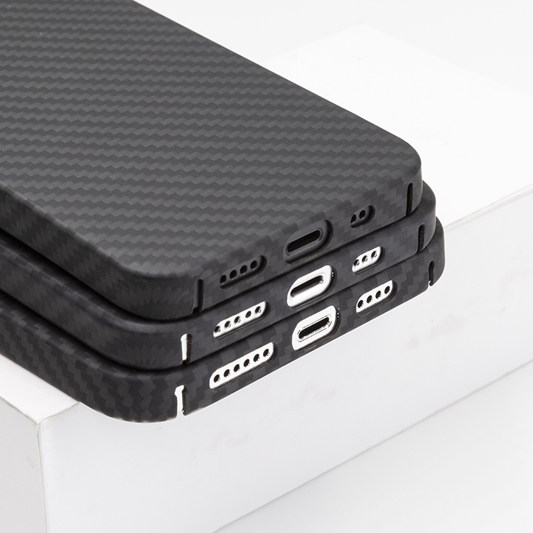 Samsung Galaxy S21 Ultra aramid carbon ütésálló ultravékony hátlap tok, (Fekete)
