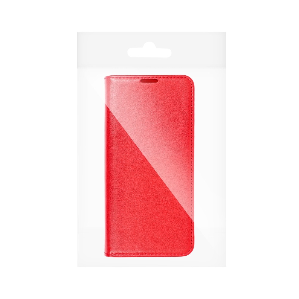 Samsung Galaxy S21 Ultra magnet book notesz tok (Piros)
