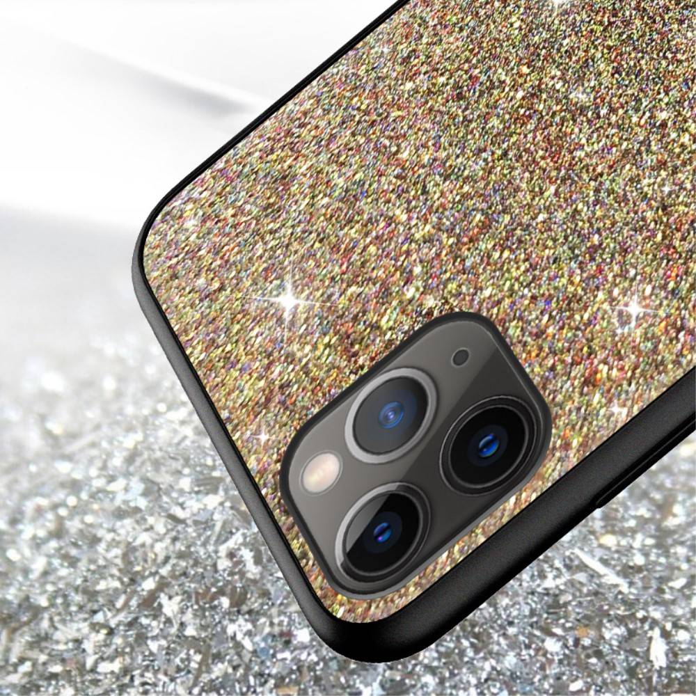 Samsung Galaxy S21 Ultra SULADA dazzling glitter hátlap tok, (Arany) 0