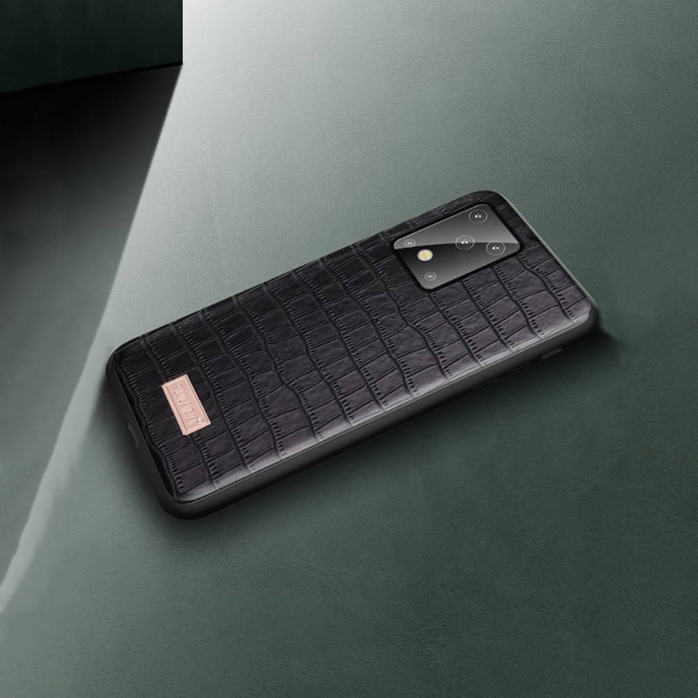 Samsung Galaxy S21 Ultra SULADA luxurious soft hátlap tok, (Fekete) 2