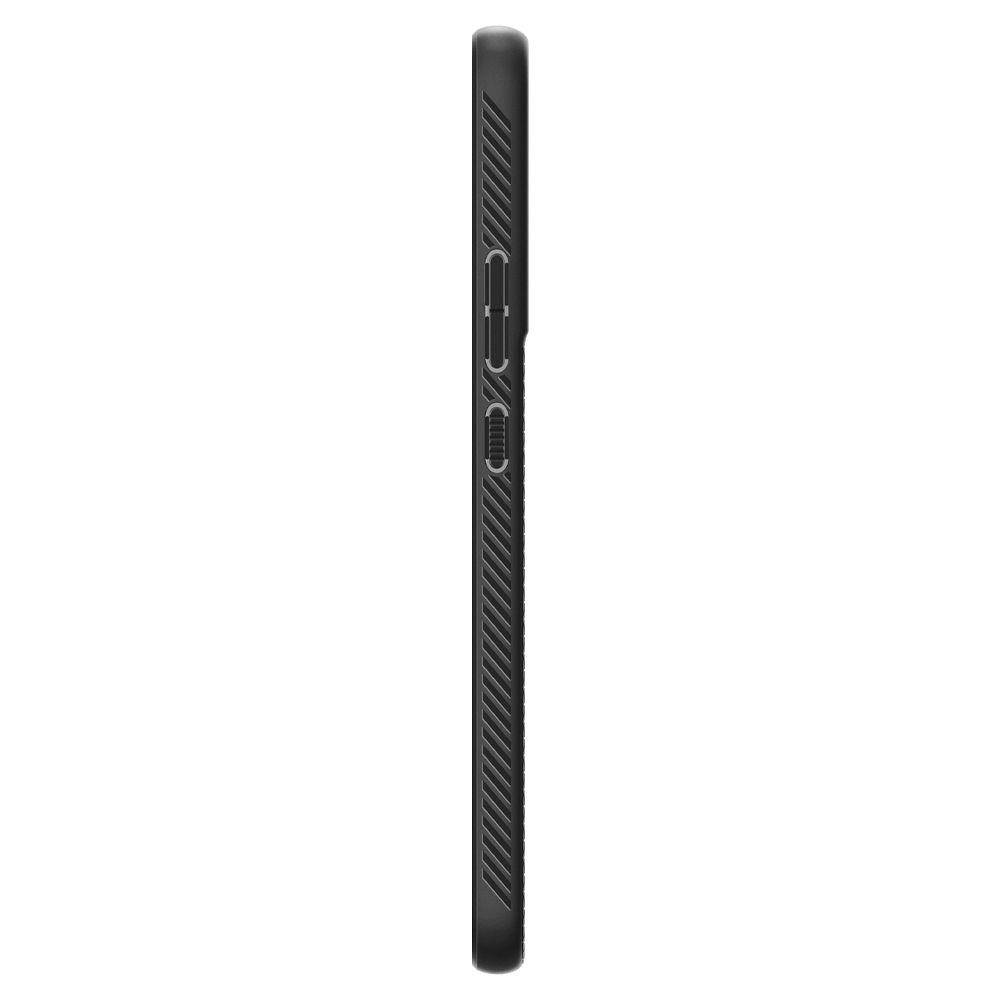 Samsung Galaxy S22 Spigen liquid air prémium hátlap tok (Fekete)