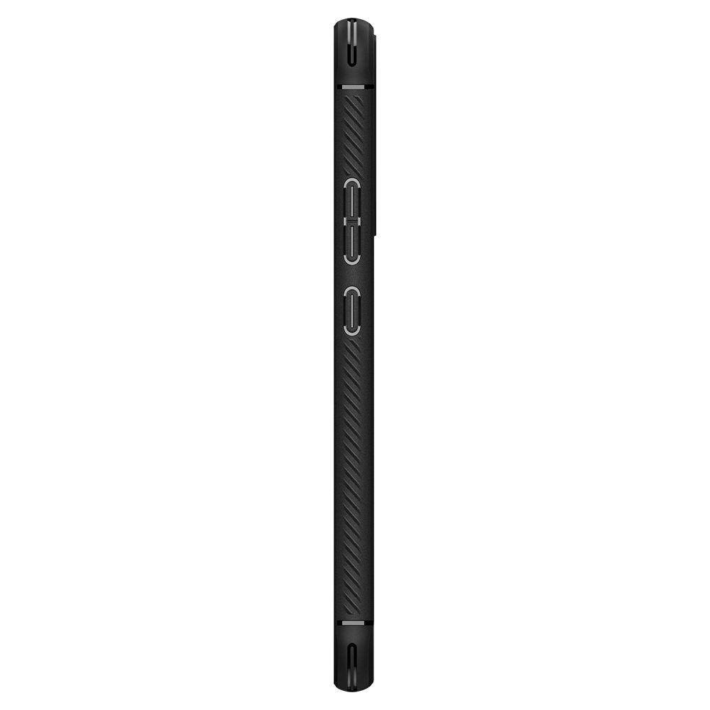 Samsung Galaxy S22 Spigen Rugged armor ütésálló tok (Fekete) 2