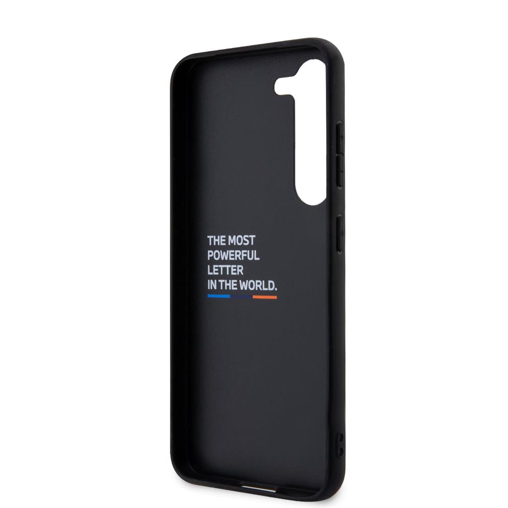 Samsung Galaxy S23 5G BMW M Blue line prémium hátlap tok (Fekete) BMHCS23S22NBCK 1
