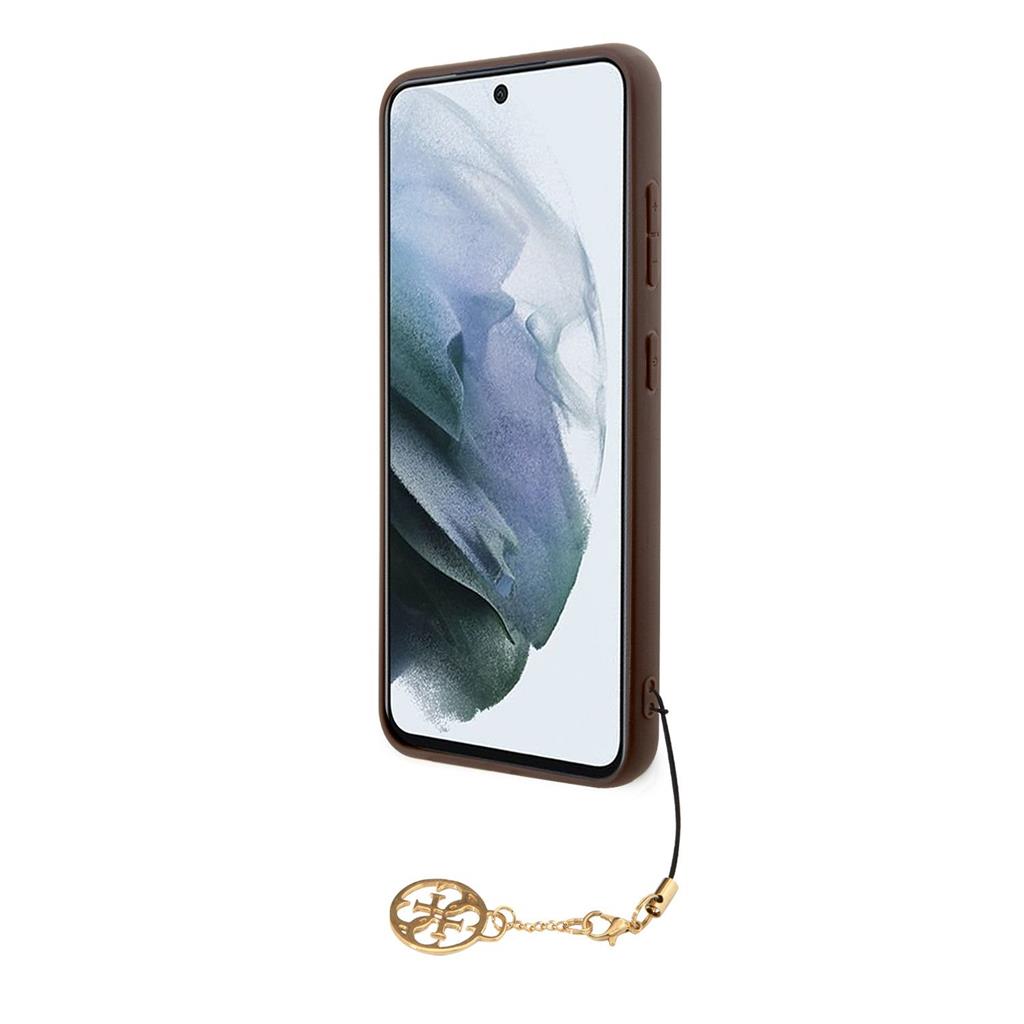 Samsung Galaxy S23 Guess 4G Charms tok (Barna) - GUHCS23SGF4GBR