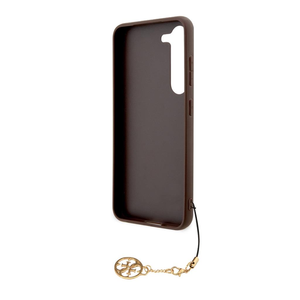 Samsung Galaxy S23 Guess 4G Charms tok (Barna) - GUHCS23SGF4GBR