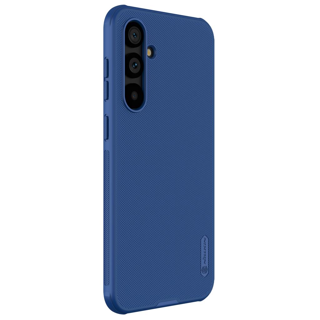 Samsung Galaxy S23 FE Nillkin Super frosted shield pro strapabíró hátlap tok (Kék)