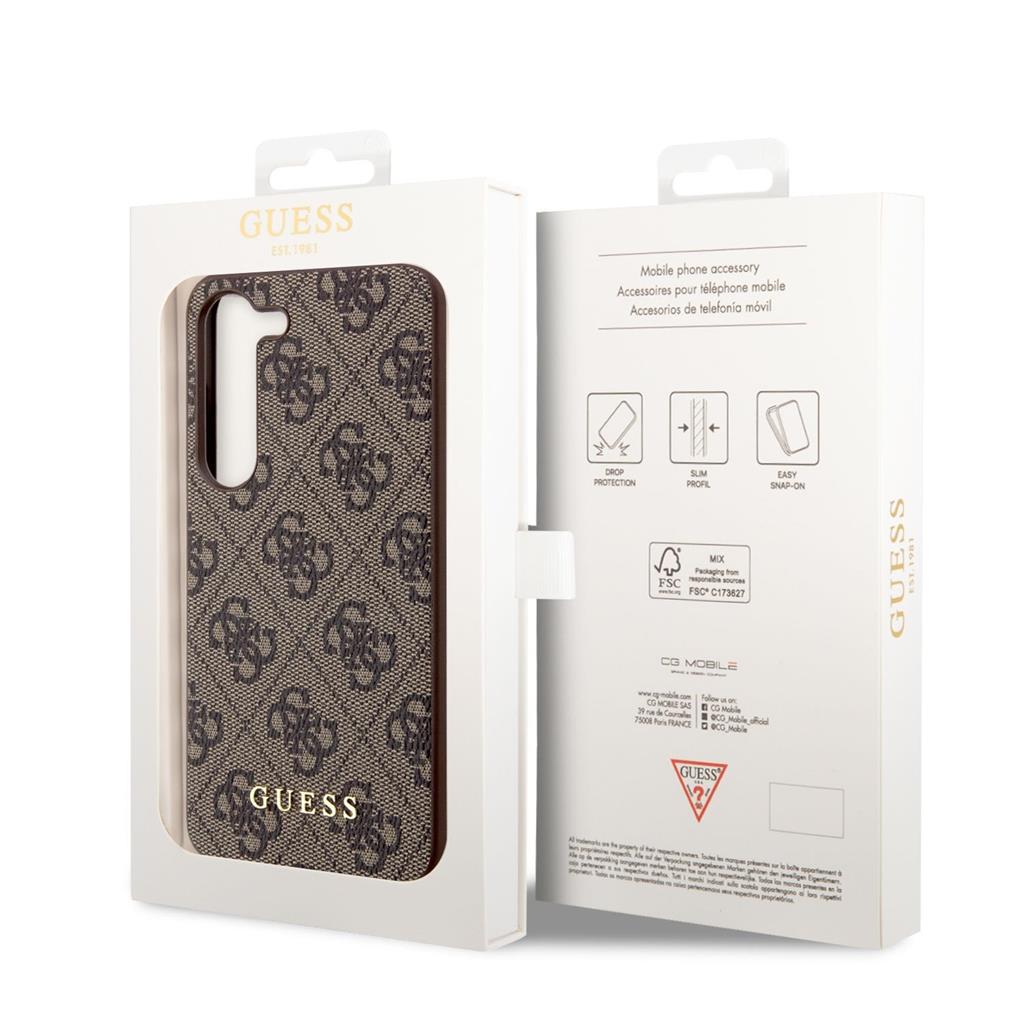 Samsung Galaxy S23+ Guess 4G Charms tok (Barna) - GUHCS23MGF4GBR