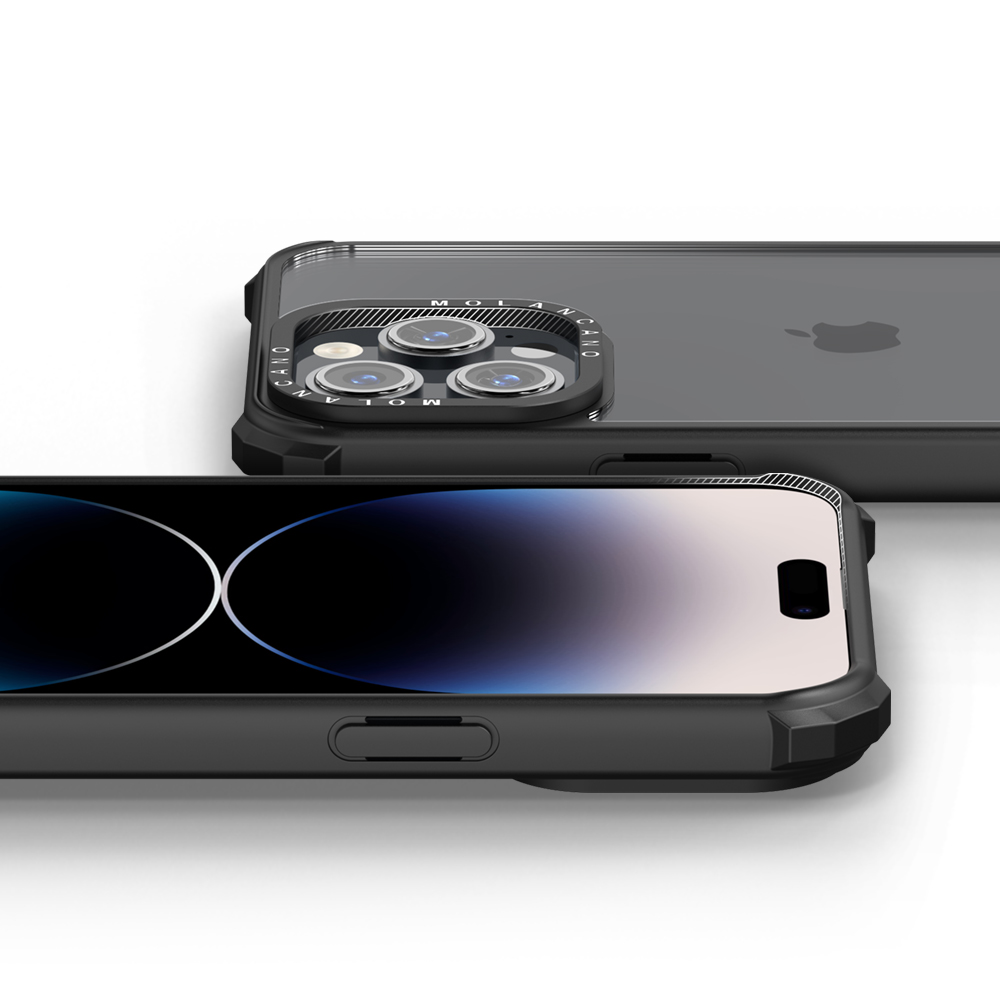 Samsung Galaxy S23 Plus MOLAN CANO HN7 strapabíró hátlap tok (Fekete)