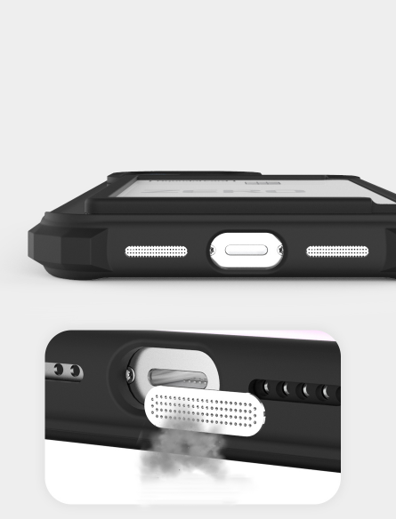 Samsung Galaxy S23 Plus MOLAN CANO HN7 strapabíró hátlap tok (Fekete)