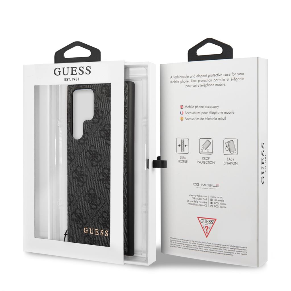 Samsung Galaxy S24 Ultra Guess 4G Charms tok (Szürke) - GUHCS24LGF4GGR
