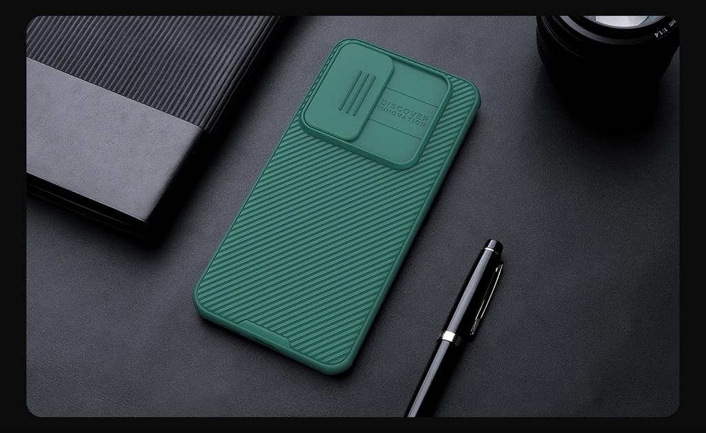 Samsung Galaxy S24 Nillkin camshield pro kameravédős hátlap tok (Fekete)