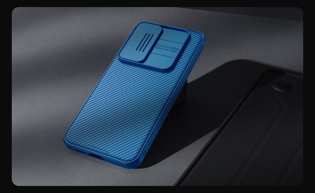 Samsung Galaxy S24 Nillkin camshield pro kameravédős hátlap tok (Fekete)