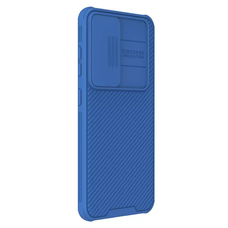 Samsung Galaxy S24 Nillkin camshield pro kameravédős hátlap tok kék