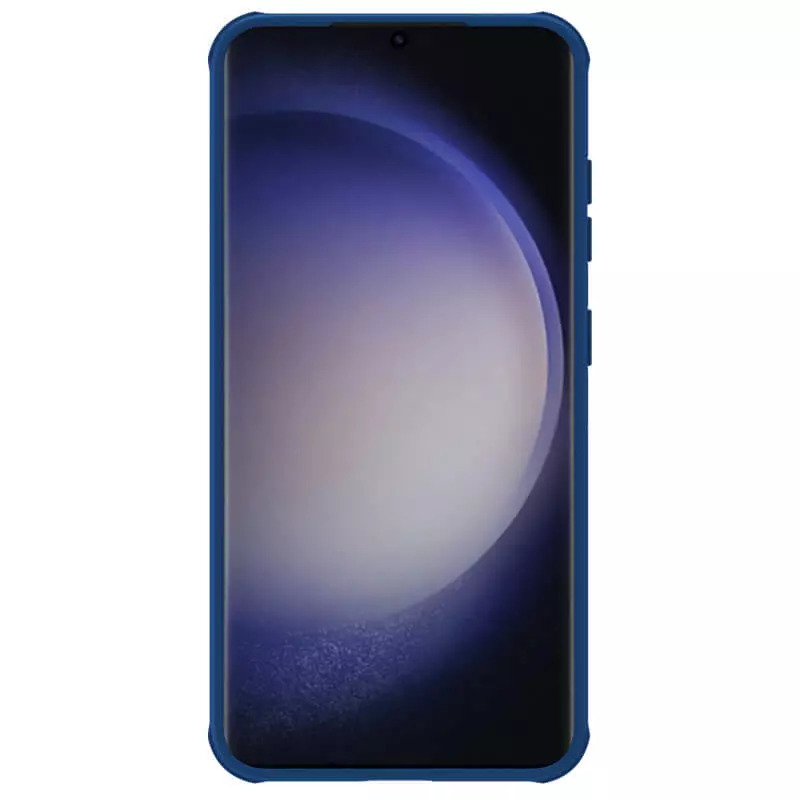 Samsung Galaxy S24 Nillkin camshield pro kameravédős hátlap tok kék