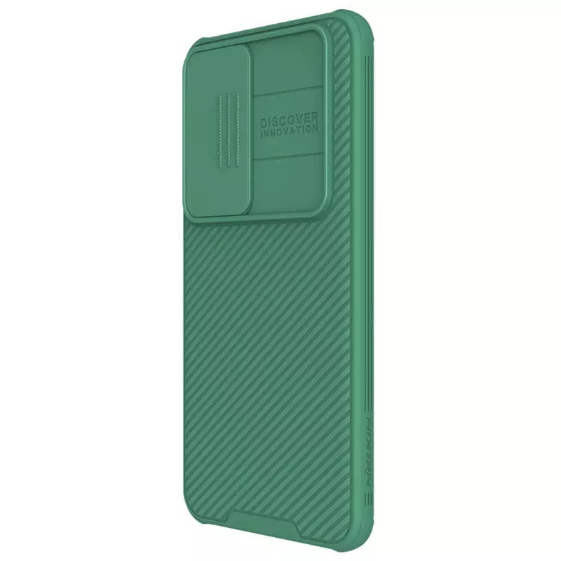 Samsung Galaxy S24 Nillkin camshield pro magsafe hátlap tok zöld