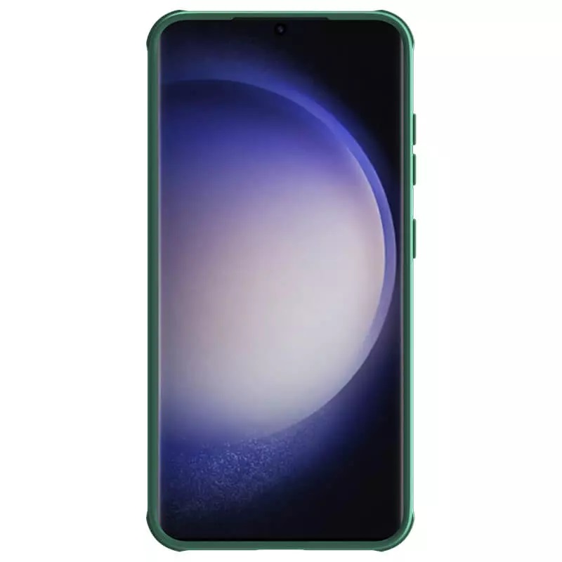 Samsung Galaxy S24 Nillkin camshield pro magsafe hátlap tok zöld
