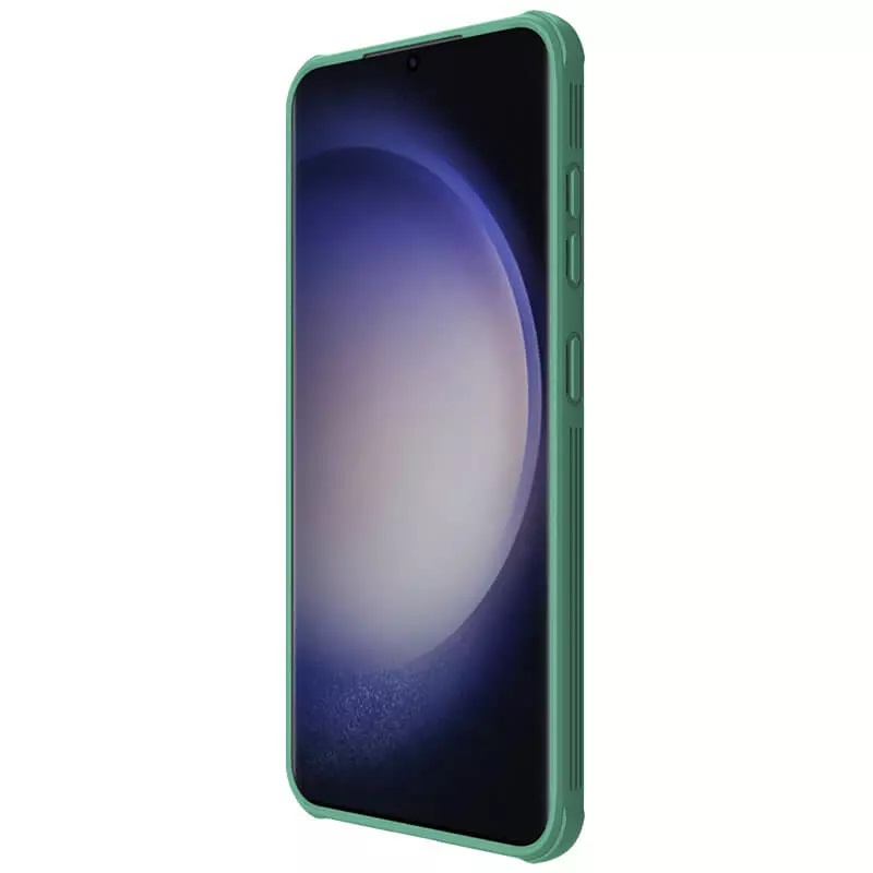 Samsung Galaxy S24 Nillkin camshield pro magsafe hátlap tok zöld