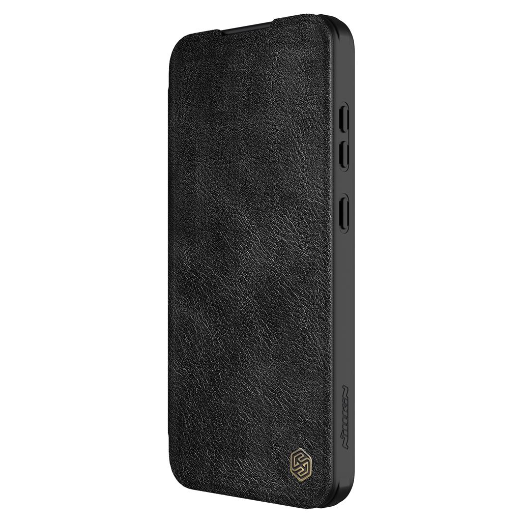 Samsung Galaxy S24 FE Nillkin Qin pro kameravédős notesz tok (Fekete)