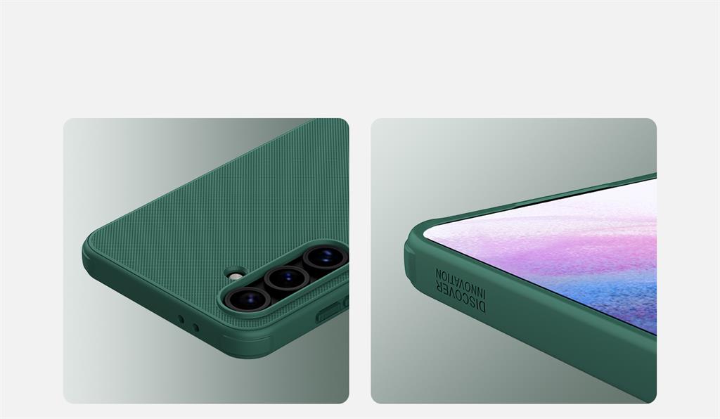 Samsung Galaxy S24 Nillkin Super frosted shield pro magsafe strapabíró hátlap tok fekete