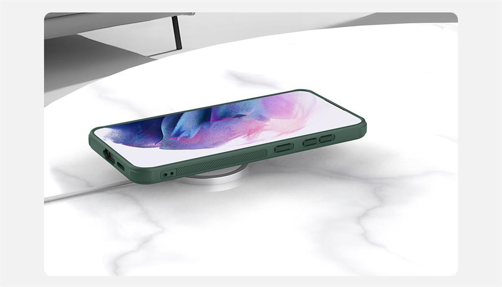 Samsung Galaxy S24 Nillkin Super frosted shield pro magsafe strapabíró hátlap tok fekete
