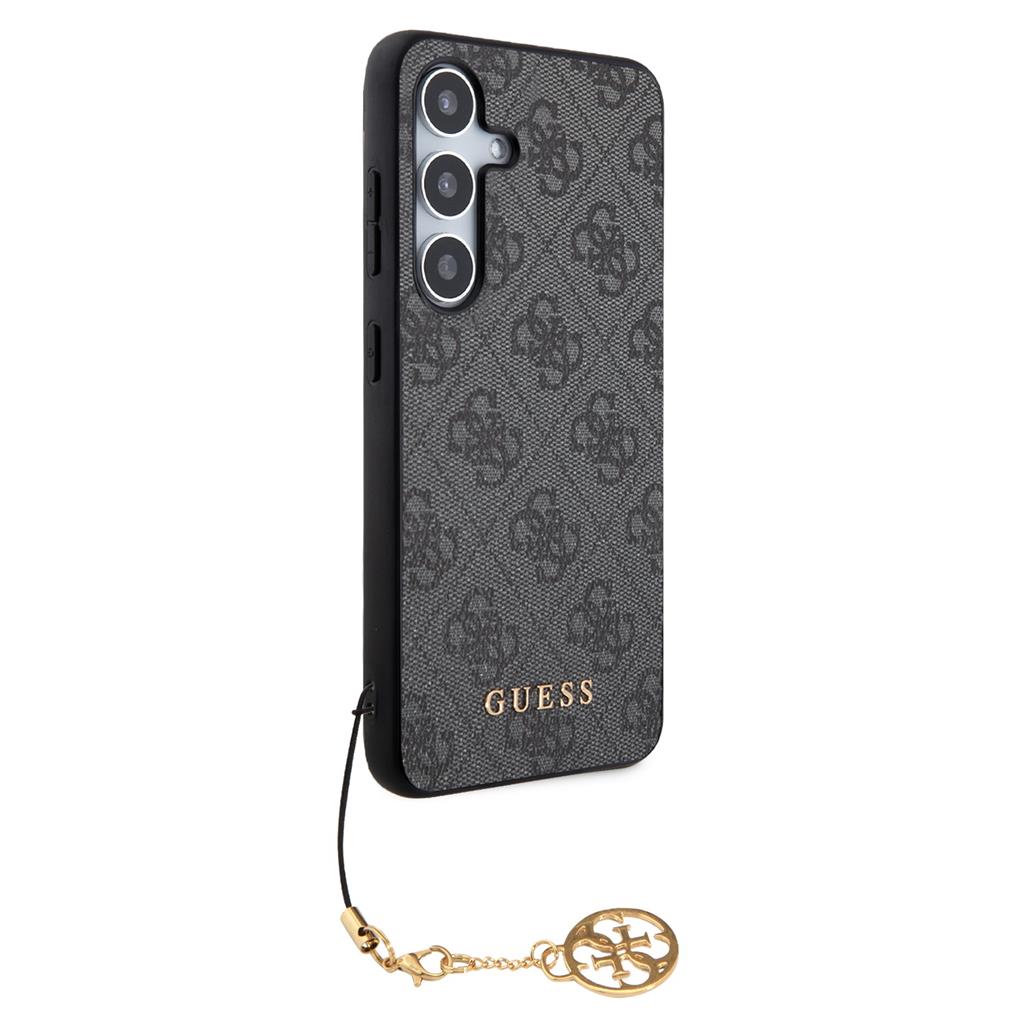 Samsung Galaxy S24 Plus GUESS 4G Charms hátlap tok (Szürke - GUHCS24MGF4GGR) 0