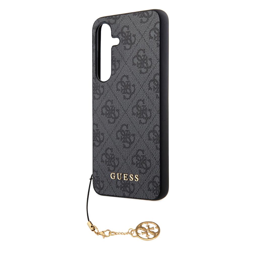 Samsung Galaxy S24 Plus GUESS 4G Charms hátlap tok (Szürke - GUHCS24MGF4GGR) 1