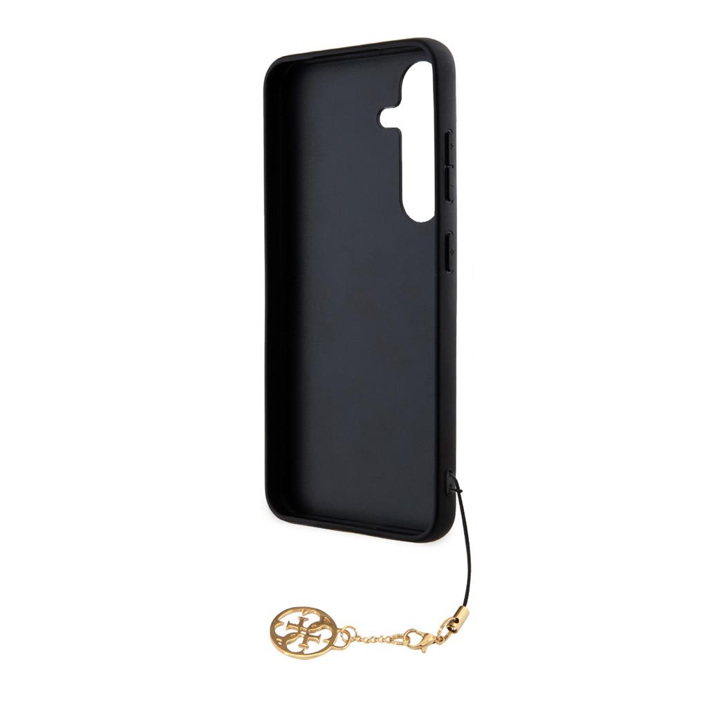 Samsung Galaxy S24 Plus GUESS 4G Charms hátlap tok (Szürke - GUHCS24MGF4GGR) 2