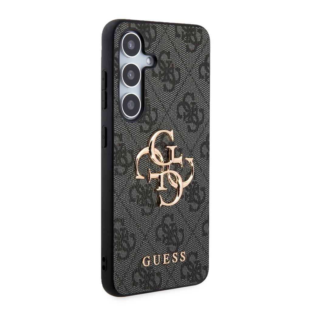 Samsung Galaxy S24 Plus GUESS PU 4G Metal Logo hátlap tok (Szürke - GUHCS24M4GMGGR) 0