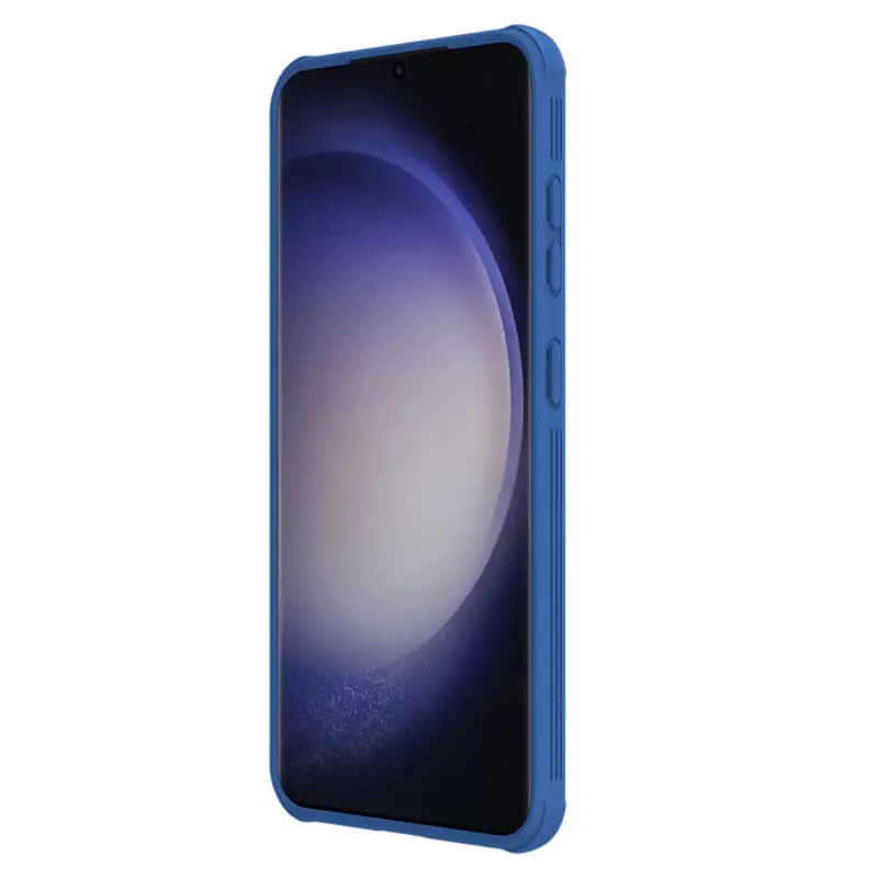 Samsung Galaxy S24 Plus Nillkin camshield pro kameravédős hátlap tok (Kék)