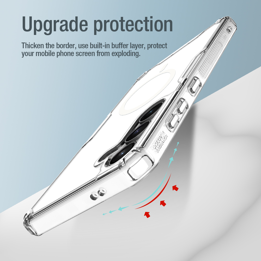 Samsung Galaxy S24 Plus Nillkin nature pro magsafe hátlap tok (Fehér)