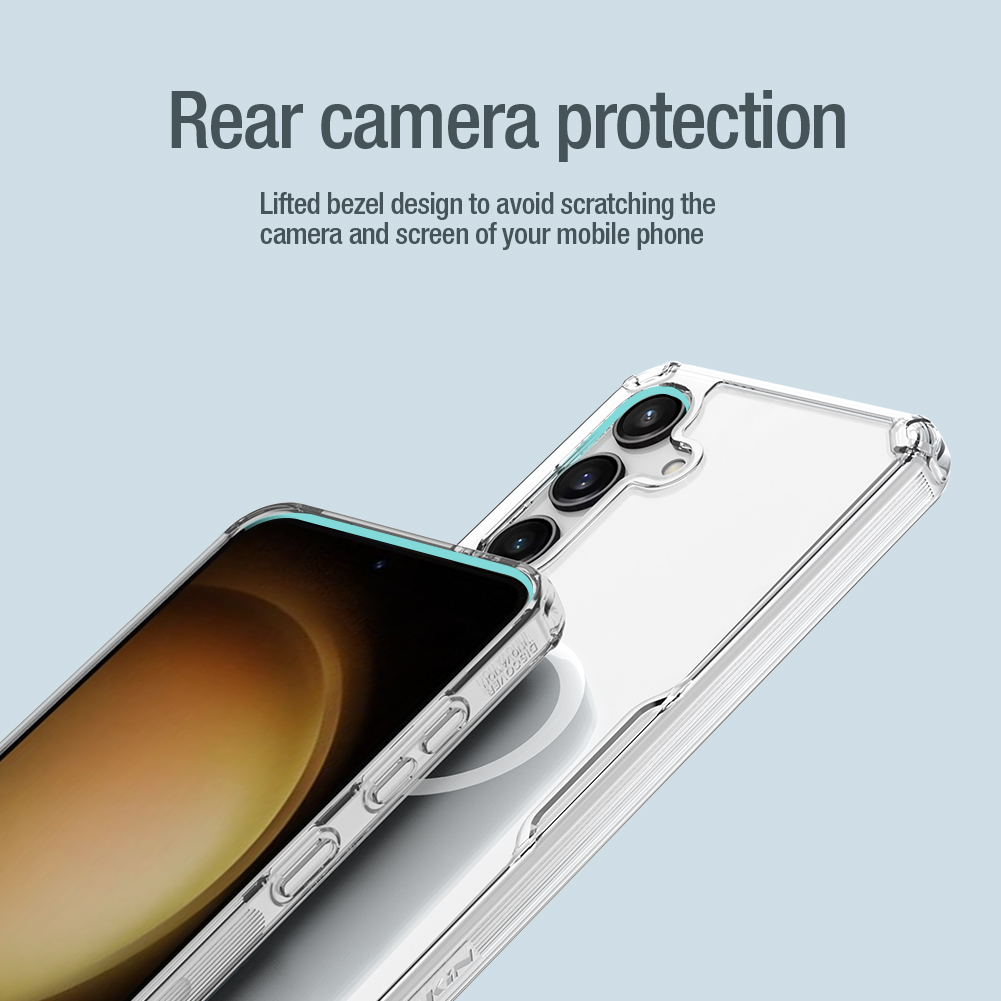 Samsung Galaxy S24 Plus Nillkin nature pro magsafe hátlap tok (Fehér)