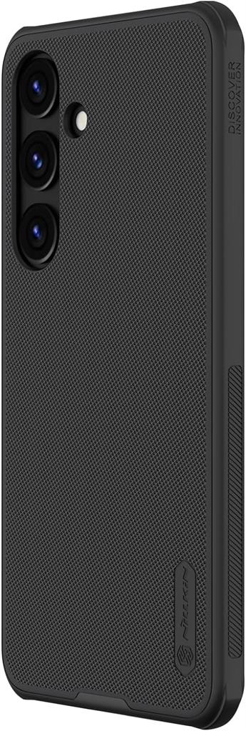 Samsung Galaxy S24 Plus Nillkin Super frosted shield pro strapabíró hátlap tok fekete