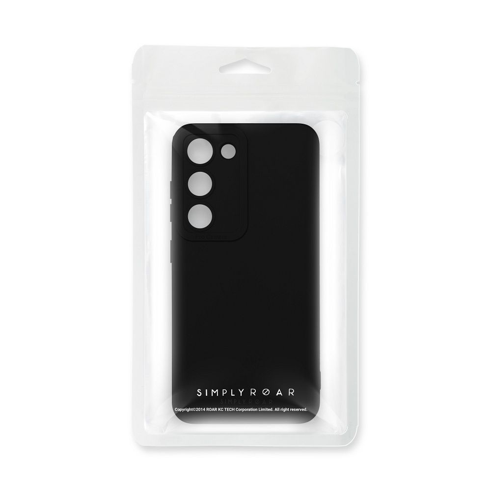 Samsung Galaxy S24 ROAR Luna szilikon hátlap tok (Fekete)