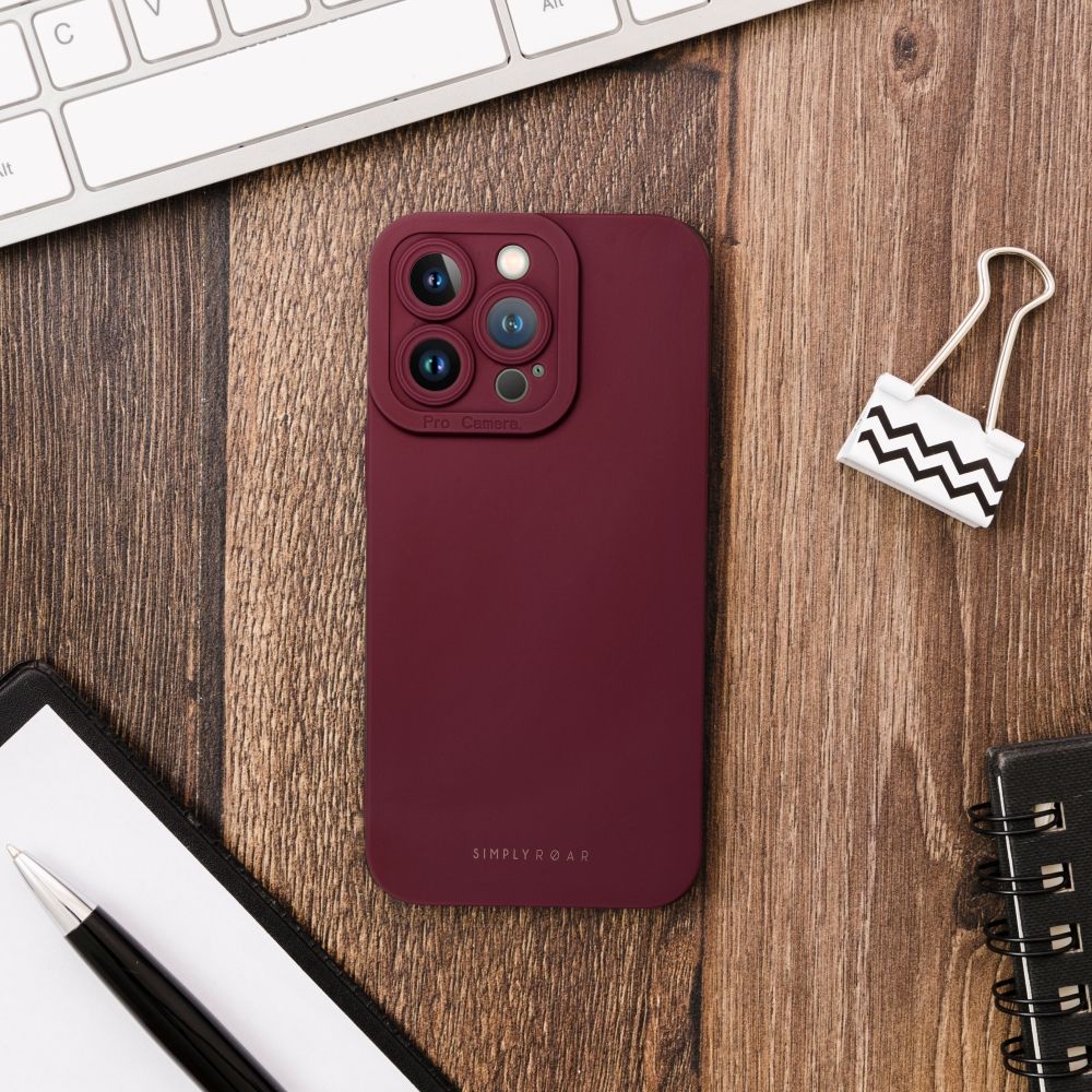 Samsung Galaxy S24 ROAR Luna szilikon hátlap tok (Piros)