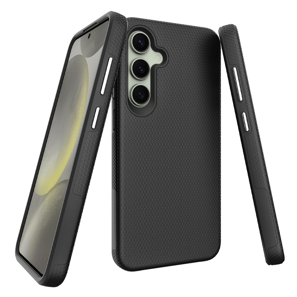 Samsung Galaxy S24 TOKO Triangle hátlap tok (Fekete)