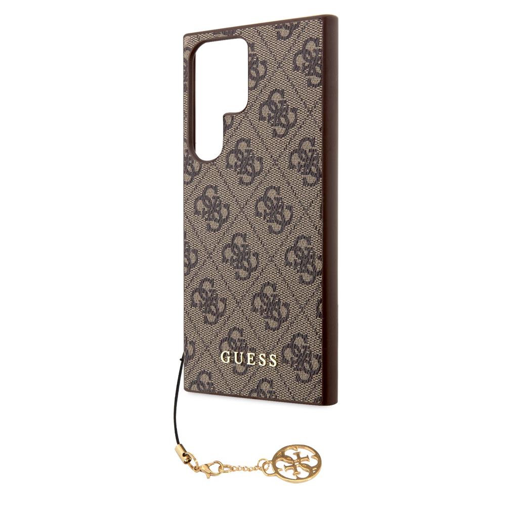 Samsung Galaxy S24 Ultra Guess 4G Charms tok (Barna) - GUHCS24LGF4GBR