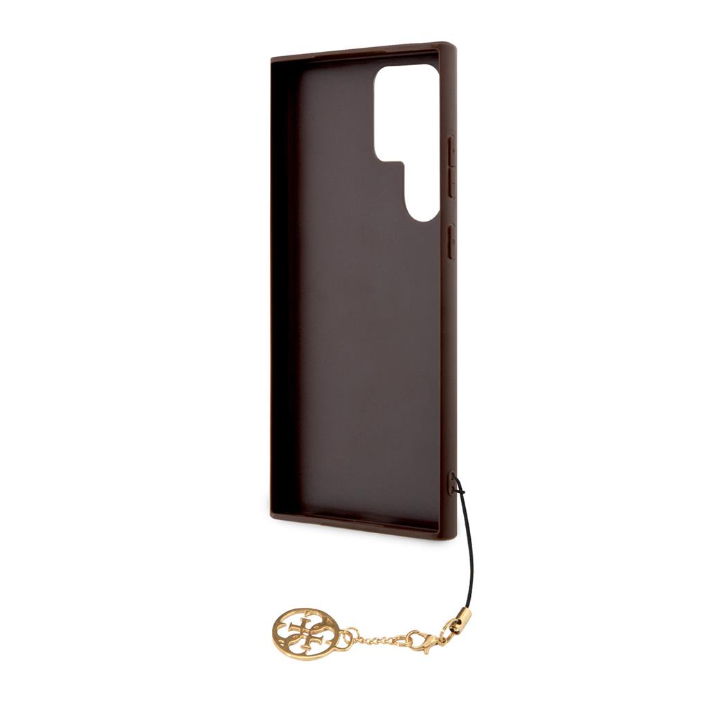 Samsung Galaxy S24 Ultra Guess 4G Charms tok (Barna) - GUHCS24LGF4GBR