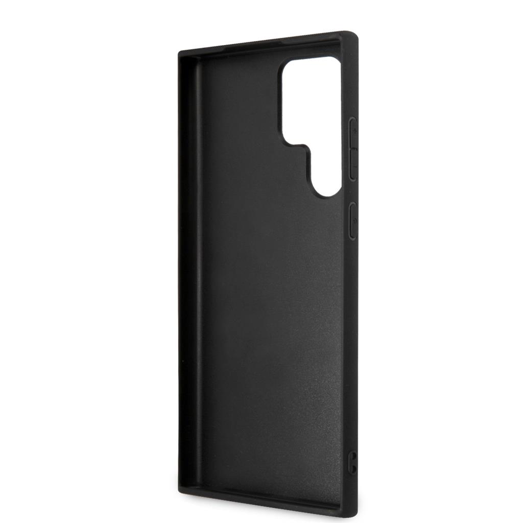 Samsung Galaxy S24 Ultra Guess PU 4G Metal Logo tok (Szürke) - GUHCS24L4GMGGR