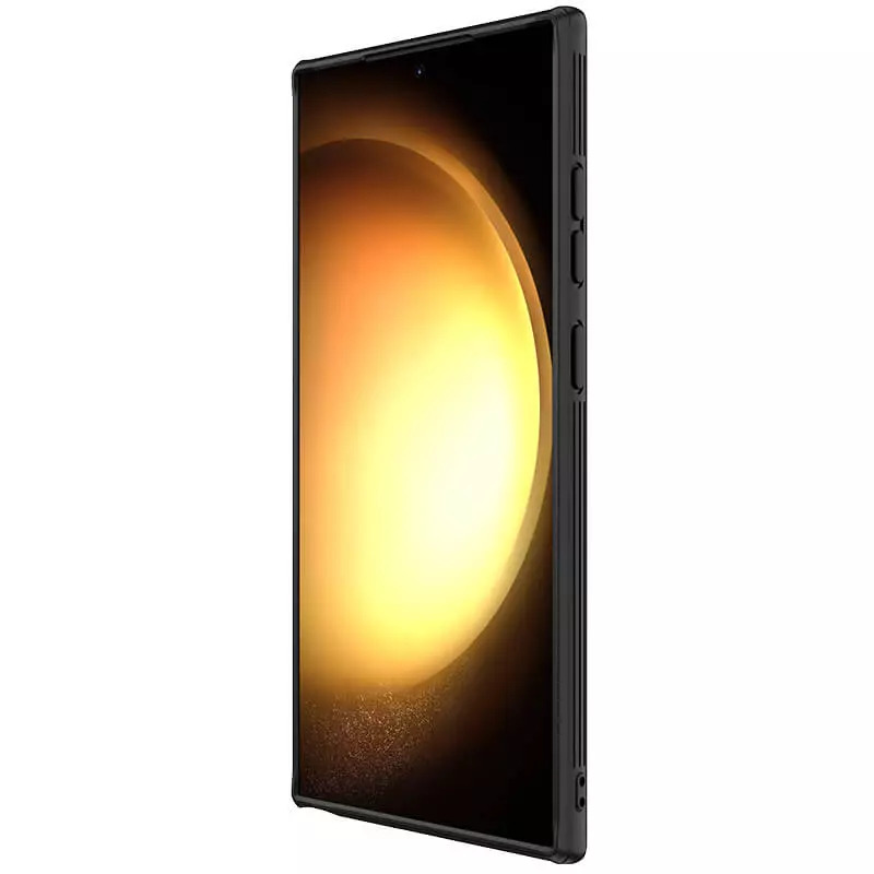 Samsung Galaxy S24 Ultra Nillkin camshield pro kameravédős hátlap tok fekete