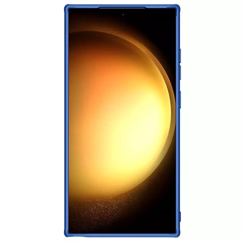 Samsung Galaxy S24 Ultra Nillkin camshield pro kameravédős hátlap tok kék
