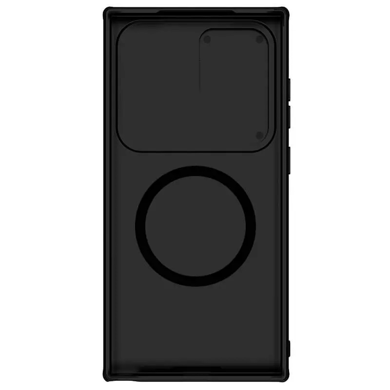 Samsung Galaxy S24 Ultra Nillkin camshield pro magsafe hátlap tok fekete